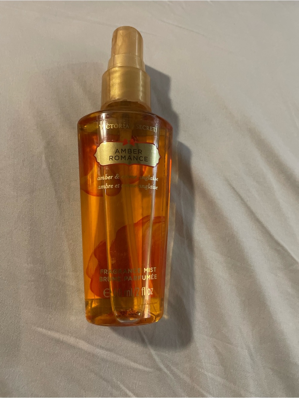 Victoria's Secret Amber Romance Body Mist - Gold & Amber